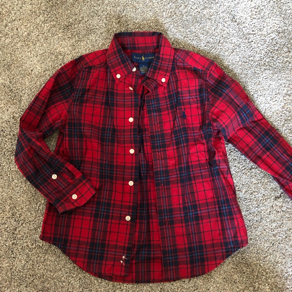 Boys Ralph Lauren polo size 4.